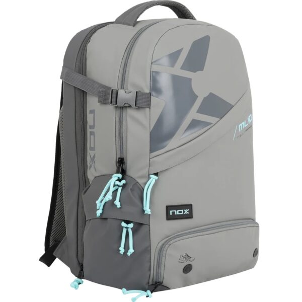 mochila ml10 team series gris azul mocml10t