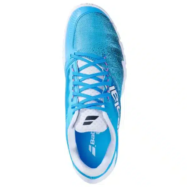 Babolat JET PREMURA 2 LEBRON CYAN BLUE / WHITE - Image 3