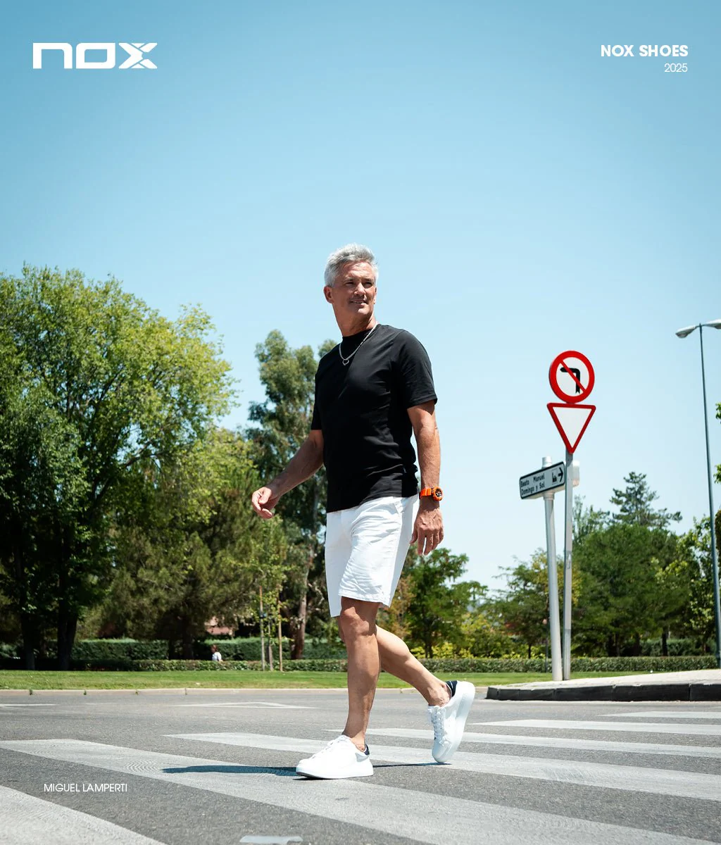 NOX Street Shoes White/Blue 3 NOX Street Shoes White/Blue - Image 3